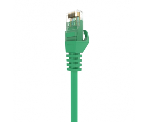 AISENS Cable de Red Latiguillo RJ45 LSZH Cat.6A 500 Mhz UTP AWG24, Verde, 1.5M