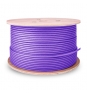 AISENS Cable de Red RJ45 LSZH Cat.6 UTP Rigido AWG23 CCA (Aleacion), Violeta, 305M