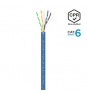 AISENS Cable de Red RJ45 LSZH CPR Dca CAT.6 UTP AWG24, Azul, 305 m