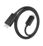 AISENS Cable DisplayPort CCS V1.4 8K@60Hz, DP/M-DP/M, Negro, 2.0m