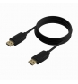 AISENS Cable DISPLAYPORT V1.2 CCS 4K@60Hz, DP/M-DP/M, Negro, 5.0m