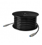 AISENS Cable HDMI V2.0 AOC Premium Alta Velocidad / HEC 4k@60Hz 4:4:4 18Gbps, A/M-A/M, Negro, 125m