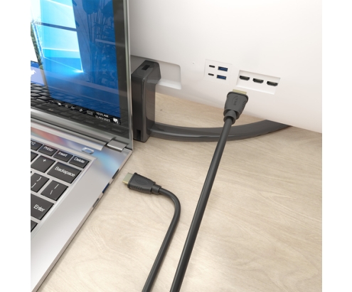 AISENS Cable HDMI V2.1 CCS Ultra Alta Velocidad / HEC 8K@60Hz 48Gbps, A/M-A/M, Negro, 5.0m