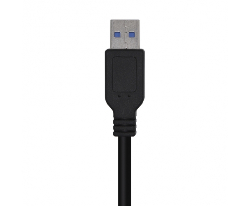 AISENS Cable USB 3.0, Tipo A/M-A/M, Negro, 3.0m