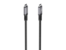 AISENS Cable USB 3.2 Gen2 Aluminio 10Gbps 8K@30Hz 5A 100W E-Mark, Tipo...