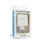 AISENS Cargador 48 W, 1x USB-C PD3.0 30 W, 1x USB-A QC3.0 18 W, Blanco