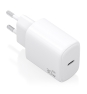 AISENS Cargador GaN 30W, 1xUSB-C PD3.0, Blanco