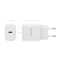 AISENS Cargador GaN 30W, 1xUSB-C PD3.0, Blanco
