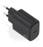 AISENS Cargador GaN 30W, 1xUSB-C PD3.0, Negro