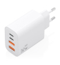 AISENS Cargador GaN 32W, 2xUSB-C PD3.0, 2xUSB-A, Blanco