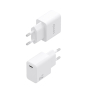 AISENS Cargador GaN USB-C PD3.0 1xUSB-C 20W, Blanco