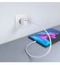 AISENS Cargador GaN USB-C PD3.0 1xUSB-C 20W, Blanco