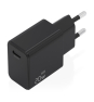 AISENS Cargador GaN USB-C PD3.0 1xUSB-C 20W, Negro