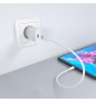 AISENS Cargador Ultra Delgado GaN 25W, 1xUSB-C PD3.0, Blanco