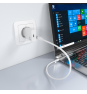 AISENS Cargador Ultra Delgado GaN 30W, 1xUSB-C PD3.0, Blanco