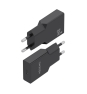 AISENS Cargador Ultra Delgado GaN 30W, 1xUSB-C PD3.0, Negro