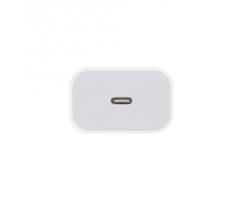 AISENS Cargador USB-C PВ3.0 1 Puerto 1x USB-C 20 W, Blanco