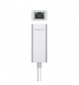 AISENS Conversor USB3.1 Gen1 USB-C A Ethernet Gigabit 10/100/1000 Mbps, 15 cm
