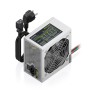 AISENS Fuente Alimentacion ATX 500W con Cable de Alimentacion OEM, Plata