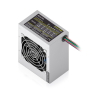 AISENS Fuente Alimentacion SFX 500W con Cable de Alimentacion OEM, Plata