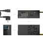 AISENS Fuente Alimentacion TFX 500W con Cable de Alimentacion OEM, Negra