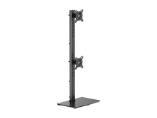 AISENS Soporte de Mesa Con Peana Eco Giratorio e Inclinable para 2 Mon...