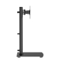 AISENS Soporte de Mesa Con Peana Eco Giratorio e Inclinable para Monitor/TV 12kg de 17-34, Negro