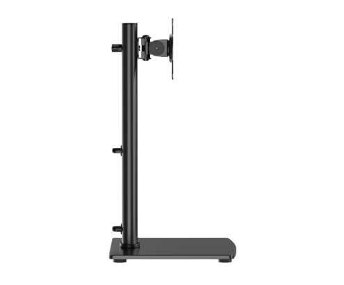 AISENS Soporte de Mesa Con Peana Eco Giratorio e Inclinable para Monitor/TV 12kg de 17-34, Negro