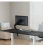 AISENS Soporte de Mesa Eco Contrapeso Giratorio e Inclinable para Monitor/TV 9kg (3 Pivotes, 1 Brazo) de 17-32, Negro