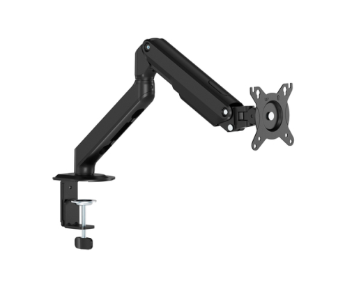 AISENS Soporte de Mesa Eco Contrapeso Giratorio e Inclinable para Monitor/TV 9kg (3 Pivotes, 1 Brazo) de 17-32, Negro