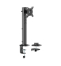 AISENS Soporte de Mesa Eco Giratorio e Inclinable para Monitor/TV 12kg de 17-34, Negro