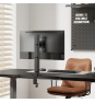 AISENS Soporte de Mesa Eco Giratorio e Inclinable para Monitor/TV 12kg de 17-34, Negro