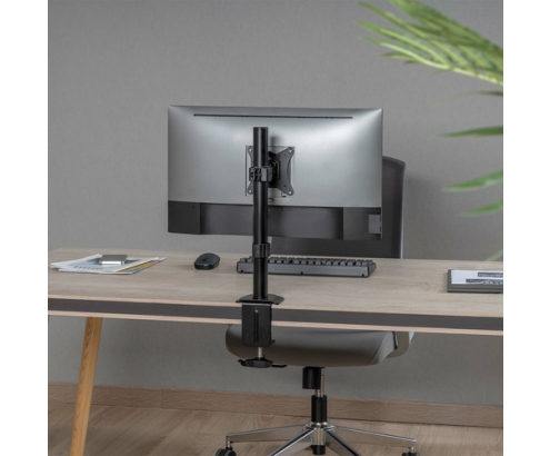 AISENS Soporte de mesa eco giratorio e inclinable para Monitor/tv 9kg de 17-32, Negro