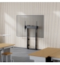 AISENS Soporte Motorizado De Suelo y Fijacion a Pared, TV 120kg De 55