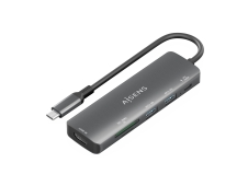 AISENS USB-C Dock 6 en 1, USB-C A, 1x HDMI, 2x USB-A, 1x USB-C PD 100W...