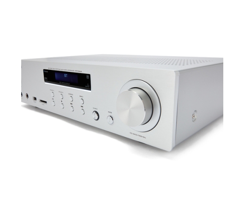 Aiwa AMU-120BTSL amplificador de audio 2.0 canales Hogar Gris