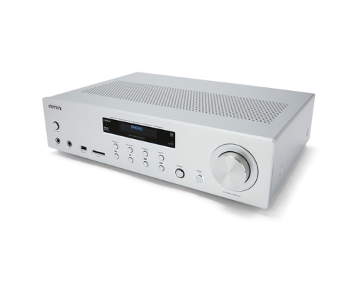 Aiwa AMU-120BTSL amplificador de audio 2.0 canales Hogar Gris