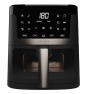 Aiwa CHUKUMA Sencillo 7 L Independiente 1800 W Freidora de aire caliente Negro