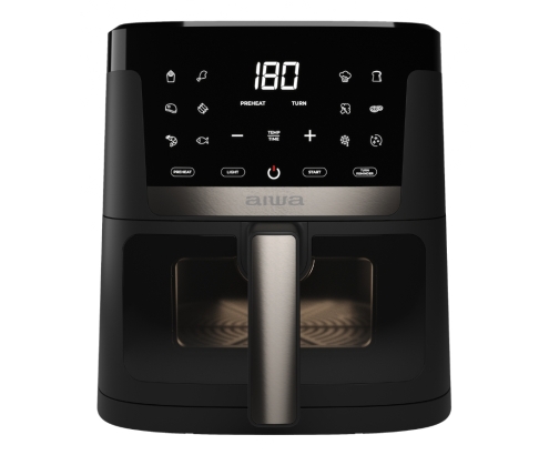 Aiwa CHUKUMA Sencillo 7 L Independiente 1800 W Freidora de aire caliente Negro
