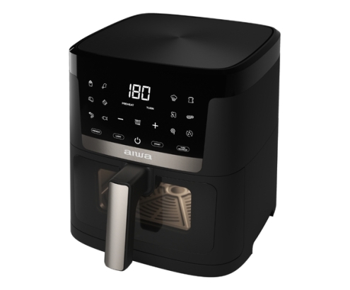 Aiwa CHUKUMA Sencillo 7 L Independiente 1800 W Freidora de aire caliente Negro
