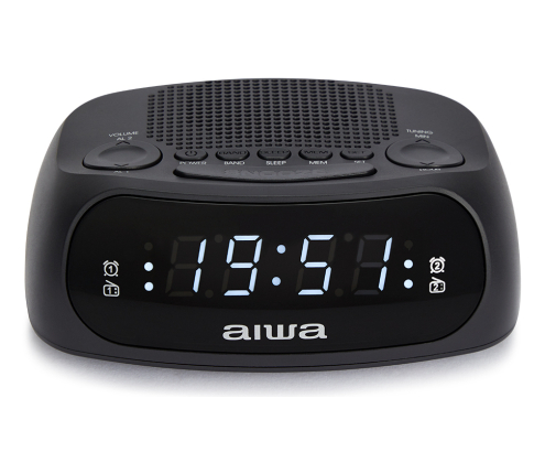 Aiwa CR-09J despertador Reloj despertador digital Negro