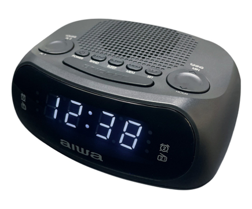 Aiwa CR-09J despertador Reloj despertador digital Negro