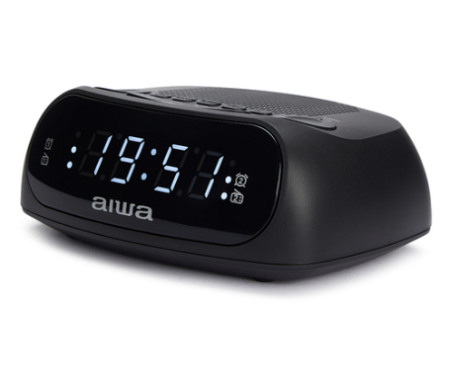 Aiwa CR-09J despertador Reloj despertador digital Negro