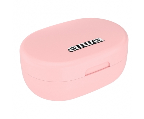 Aiwa EBTW-150PK auricular y casco Auriculares Inalámbrico Dentro de oÍ­do Llamadas/Música Bluetooth Rosa