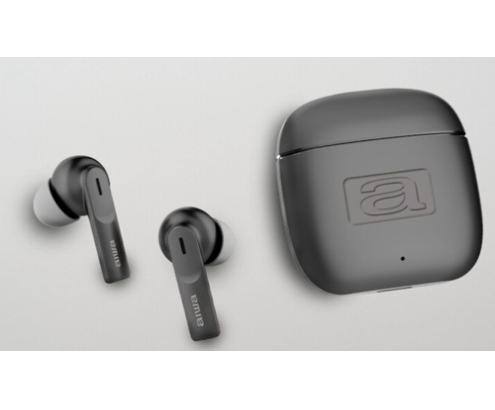 Aiwa EBTW-200 auricular y casco Auriculares True Wireless Stereo (TWS) Dentro de oído Llamadas/Música USB Tipo C Bluetooth Negro