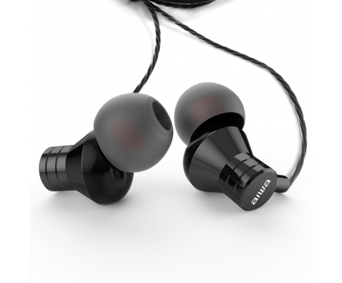 Aiwa ESTM-50BK auricular y casco Auriculares Alámbrico Dentro de oÍ­do Música