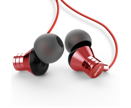 Aiwa ESTM-50RD auricular y casco Auriculares Alámbrico Dentro de oÍ­do Música