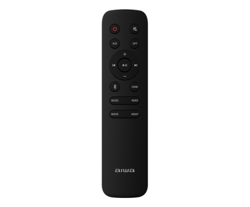 Aiwa HE-950BT altavoz soundbar Negro 2.0 canales 60 W
