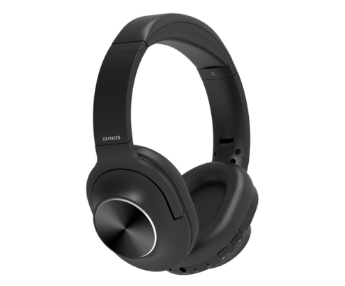 Aiwa HST-220BT auricular y casco Auriculares Inalámbrico y alámbrico Diadema Música USB Tipo C Bluetooth Negro