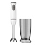 Aiwa KENKIRI 0,5 L Batidora de inmersión 600 W Gris, Blanco